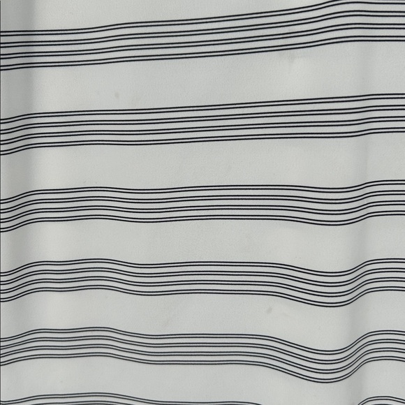 Nike Golf Dri-Fit Striped Polo Shirt White Black Cabot Logo Men’s Small - Picture 6 of 11